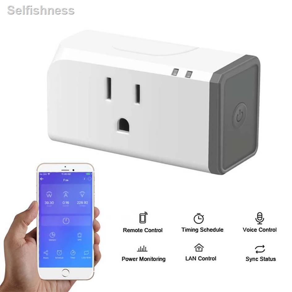 🐝คุณภาพสูง🐝✖๑♝Wi-Fi Smart Plug Sonoff S31 ปลั๊กไฟอัจฉริยะ ปลั๊กวัดพลังงาน สั่งงานผ่านมือถือ smart ph