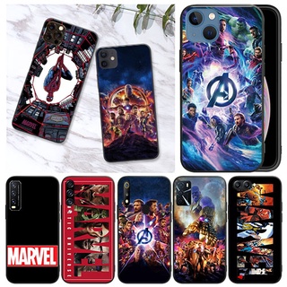 เคสโทรศัพท์มือถือนิ่ม ลาย avengers infinity war สีดํา สําหรับ Vivo Y12S Y12A V19 V20 V20 Pro V21 4G 5G