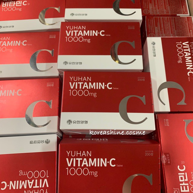 ของแท Yuhan Vitamin 1000mg 1กล อง 0เม ด ว ตาม นซ พ จ น ว ตาม นซ เกาหล ย ฮาน ว ตตาม นซ พ จ น Shopee Thailand