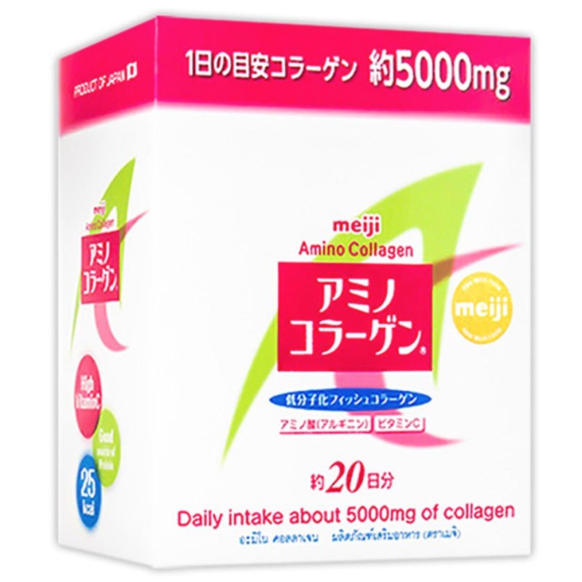Meiji Amino Collagen Refill Pack [140 g.] ชนิดกล่องเติม
