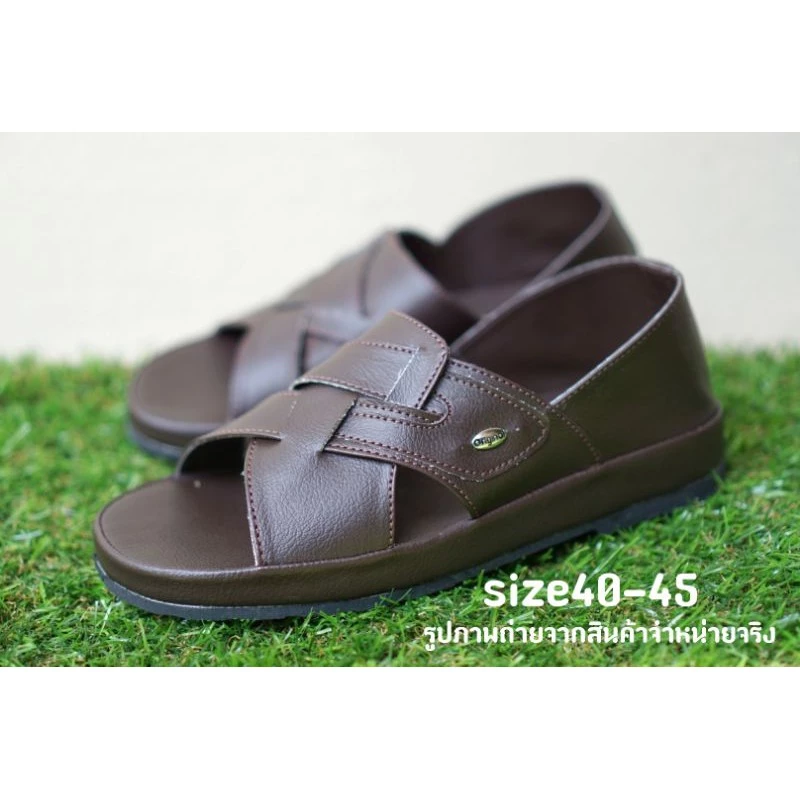 (งานไทยพร้อมส่ง)เบอร์40-46 AGFASA รองเท้าลำลองสุภาพบุรุษ คุณภาพดี พื้นงานเย็บ รหัส824 บวกsizeด้วย