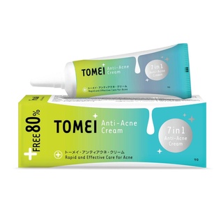 Tomei Anti-Acne Cream โทเมอิ แอนตี้ แอคเน่ ครีมแต้มสิว ลดรอยแดง ขนาด 9 กรัม 20381 / Cream Plus 5 กรัม 18297