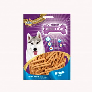 (JH28C)Bok dok(บ็อกด็อก) ชิกเก้นสติ๊กสูตรเพิ่มโอเมก้า 300g รสไก่