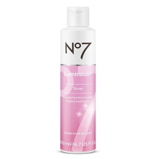 โทนเนอร์เพื่อผิวกระจ่างใสNo7 Luminous+ Toner 200ml.