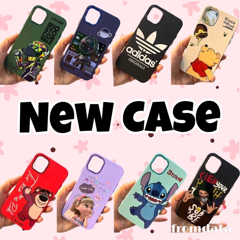 🐽🐷 Case Huawei Y7pro(2018) / Y7pro (2019) / Y9(2019) / Tacno POP 5LTE เคสกำมะหยี่ ขอบโครเมี่ยม ลายกา