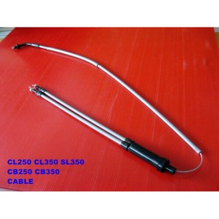 HONDA CL250 CL350 SL350 CB250 CB350 THROTTLE CABLE "GRADE A"  // สายคันเร่ง มอเตอร์ไซค์ฮอนด้า สินค้าคุณภาพดี