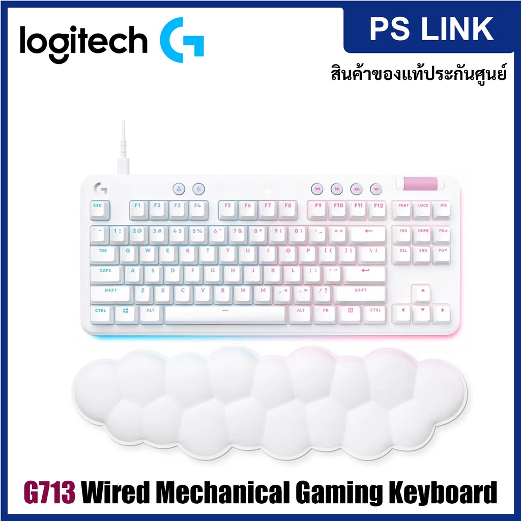 Logitech G713 Mechanical Gaming Keyboard Keyboard (Linear) คีย์บอร์ดเกมมิ่ (Eng) (920-010679)