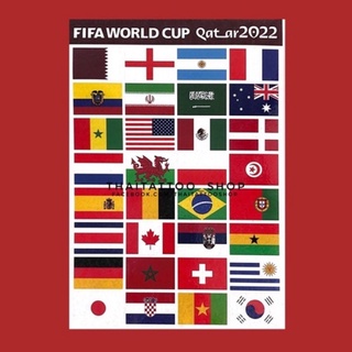 แทททูบอลโลก 2022 | Worldcup 2022 tattoo