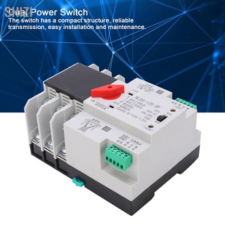 ShiZi Switch Uninterruptible 3P Automatic Switching Din Rail Mounted Dual Power Supply 400V 100A