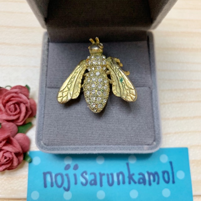 เข็มกลัดเพชร Swarovski แท้