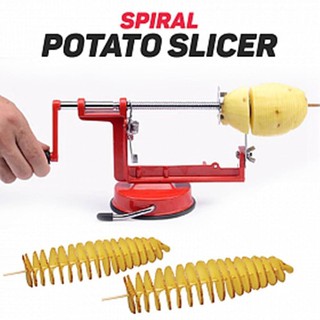 Spiral Potato Slicer เครื่อง สไลด์ บิด เกลียว มันฝรั่งมืออาชีพใช้งานง่ายสะดวกประหยัดเวลา วัสดุทนทานแข็งแรงใช้งานได้ยาว