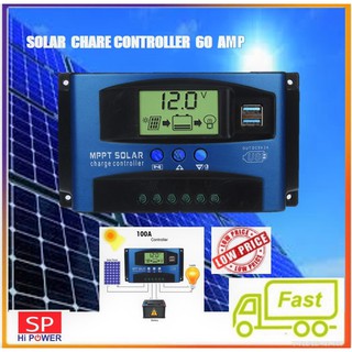 Solarcharger ซล่าชาร์เจอร์ 30A/40A /50A/60A/100A ของแท็ PWM Solar charger โซล่าชาร์เจอร์ 30A/40A /50A/60A/100A ของแท็ So