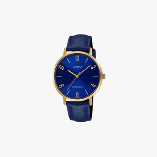 [ประกันร้าน] CASIO นาฬิกาข้อมือผู้หญิง รุ่น LTP-VT01GL-2BUDF-S Standard Blue