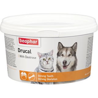 Beaphar DRUCAL แคลเซียมผง ดรูคอล 250 g. เสริมสร้างกระดูก สำหรับสัตว์เลี้ยงทุกชนิด