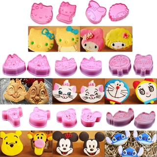 HELLO KITTY Mickey Mouse Doraemon Winne Pooh อุปกรณ์เครื่องมือสําหรับใช้ทําคุ้กกี้