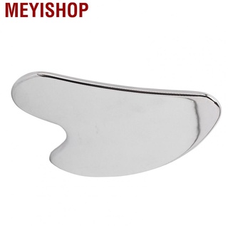 Meyishop 304 Stainless Steel Gua Sha Tools Scraping Massage Tool Body Therapy Board