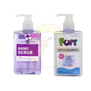 Nano Scrub / FURR DETOX แชมพูสำหรับสุนัขและแมว