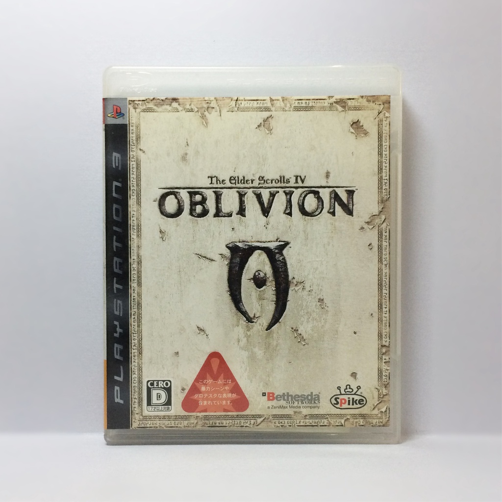 แผ่นเกม The Elder Scrolls IV Oblivion เครื่อง PS3 (PlayStation 3)