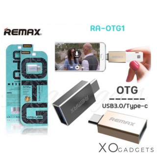 Remax OTG Type-c อุปกรณ์แปลงจาก USB Type-c เป็น USB สายแปลง ตัวแปลง (รับประกัน3เดือน)