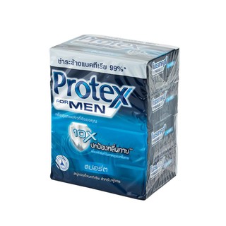 ราคาพิเศษ!! โพรเทคส์ ฟอร์เมน สบู่ก้อน กลิ่นสปอร์ต ขนาด 65 กรัม แพ็ค 4 ก้อน Protex Bar Soap Men Sport 65 g x 4