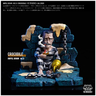 YZ STUDIO - Crocodile Impel Down โมเดล เรซิ่น ของแท้ พร้อมส่ง