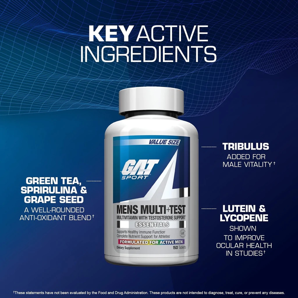 ⚡พร้อมส่ง⚡GAT Mens Multi+Test (มีCodeเช็ค) การันตีของแท้100% ราคา ถูกที่สุด ดีลบีเคเค แกลเลอรีภาพที่ 2