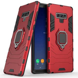 เคส Samsung Galaxy Note 9 Note9 6.4" ตัวยึดแหวนยึดรถแม่เหล็ก กรณีโทรศัพท์