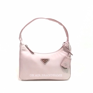 New prada hobo re-edition 2000 mini bag หูผ้า ชมพูละมุนมาก