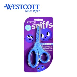 Westcott กรรไกรสำหรับเด็ฌก 5 นิ้ว กลิ่นผลไม้ รุ่น Shiffs – Blueberry 16940