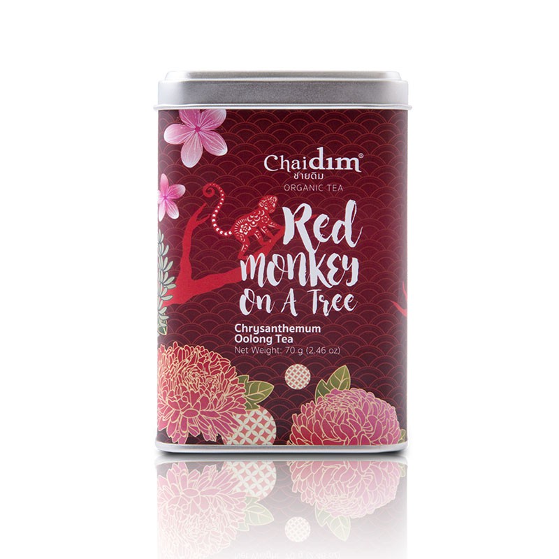 Chaidim Seasonal Blends Series - Red Monkey - ชาอู่หลงเก็กฮวย 70 g