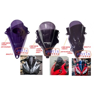 ใหม่ ม่านบังแดดรถยนต์ CBR 150 K45N K45G K45R 2016-2021 VISOR JENONG K45N ALL NEW CBR 150 R FACELIFT In 2016-2021 มี 3 แบบ CBR 150 NEW Series