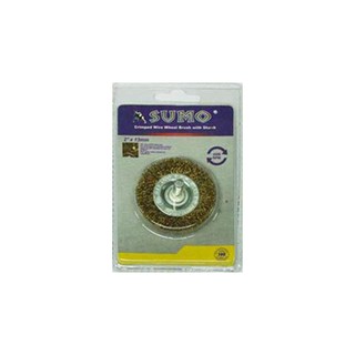 เครื่องมือช่าง สว่าน ดอกสว่าน แปรงลวดกลมมีแกน SUMO 2" SUMO 2" WIRE WHEEL