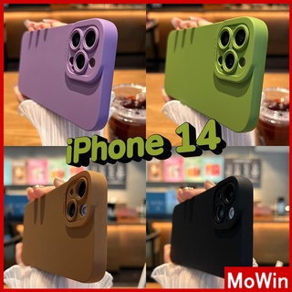 เข้ากันได้สำหรับ เคสไอโฟน เคสไอโฟน11 เคสโทรศัพท์ iPhone 14 pro max เคส iPhone ซิลิโคนนุ่มผิวสัมผัสกล้องป้องกันดวงตาแองเจิลกันกระแทกของแข็งสีม่วงสีเขียวสีน้ำตาลสีดำเข้ากันได้สำหรับ iPhone 14 Max 13 Pro Max 12 Pro Max 11 7Plus XR