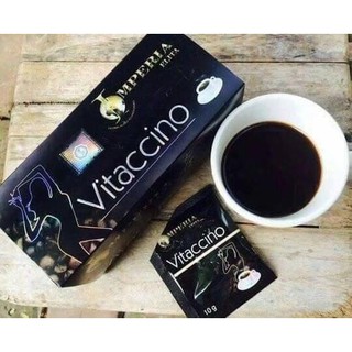 💥พร้อมส่ง | ถูก | ของแท้💯 กาแฟดำ Vitaccino ของแท้ บรรจุ15ซอง