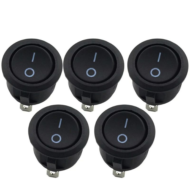 สวิทช์ไฟ LED 220v ของใหม่ (ราคาต่อชิ้น) ขนาด  18-20mm  ของใหม่ตอนนี้เป็นรุ่นสามขานะครับ