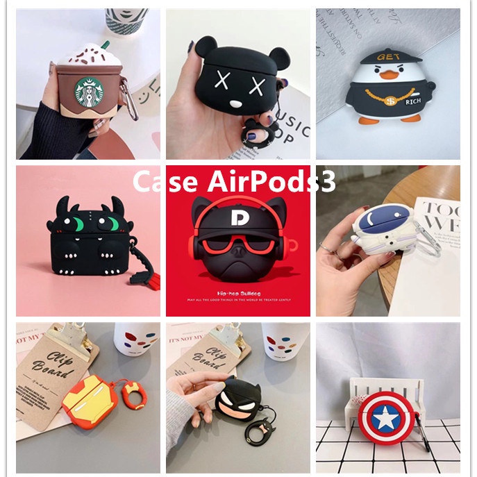 เคส AirPods 3 Case รุ่นที่ 3 เคส 2021ใหม่ AirPods Case หูฟังเคส น่ารัก สไตล์การ์ตูนAirPods เคสที่ 3 case Airpods3