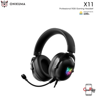 Onikuma X11 Professional RGB Gaming Headset หูฟังเกมมิ่ง รองรับ Playstation / Nintendo Switch / Xbox / Mac / PC / Mobile