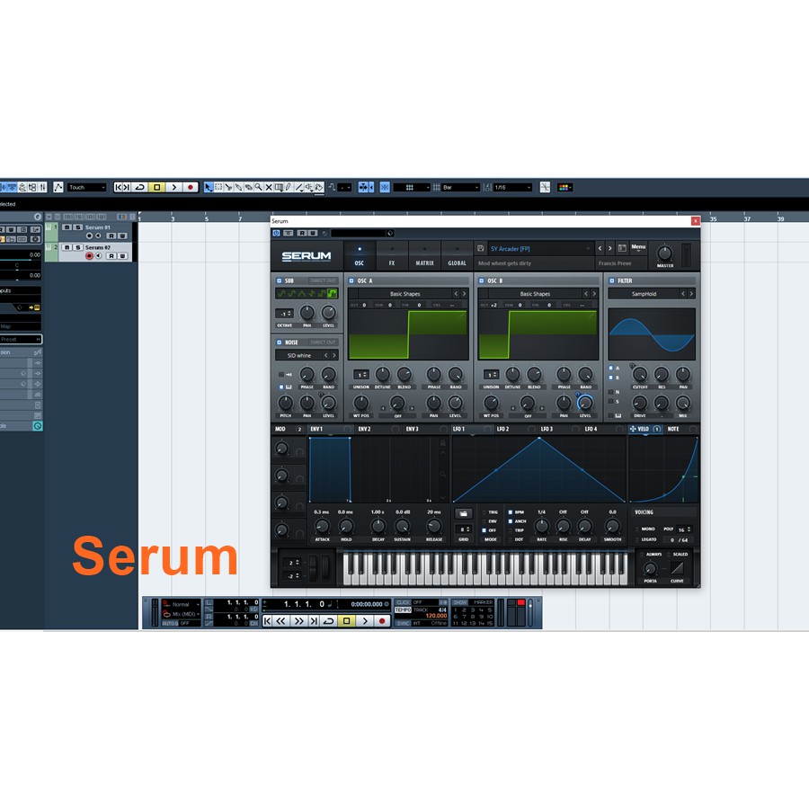 Xfer Records Serum v1.272 VSTi, VST, AAX) + SerumFX Keyเปิดใช้งาน วีดีโอการติดตั้ง (VSTi, VST, AAX)
