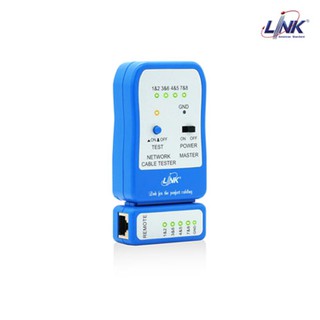 LINK เครื่องเทสสายแลน สายโทรศัพท์ UTP CABLE TESTER (TX-1302)