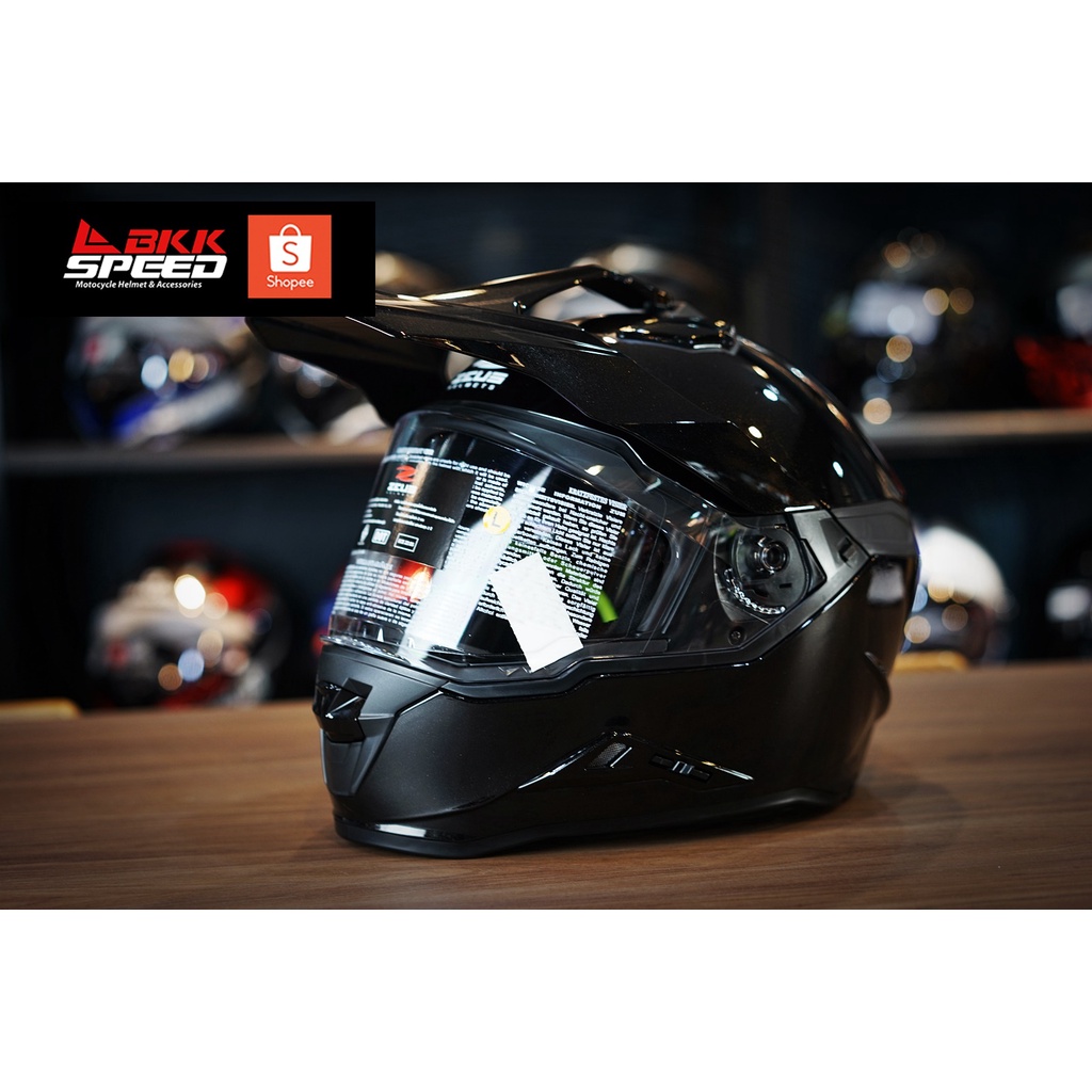 ZEUS 913 หมวก Sport Adventure Touring สามารถถอด peak เข้าออกได้ มีแว่น 2 ชั้น