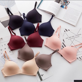 มีสีขาว‼️SOFT BRA บราไร้โครงไร้ขอบ ใส่สบาย ไร้รอยกดทับ