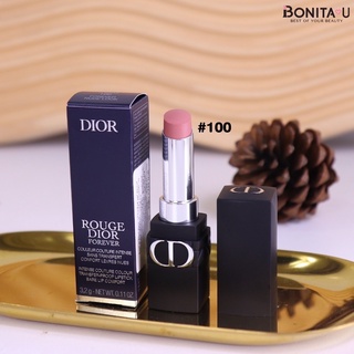 Dior Rouge Forever Intense Couture Colour Lipstick 3.2 g. สี 100 Forever Nude Look