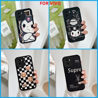 เคส VIVO Y30 5G Y15S Y01 Y50 Y30 V9 Y85 Y76 5G Y15A เคสโทรศัพท์ซิลิโคนแบบหนัง คูโลมิ หมีรุนแรง KLQ