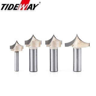เครื่องมือแกะสลักคาร์ไบด์ Cnc Router Bit 1/2 Shank สําหรับงานไม้