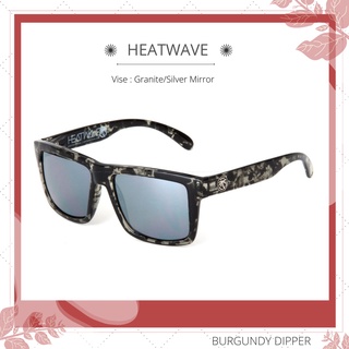 แว่นกันแดด Heatwave รุ่น Vise : Granite/Silver Mirror