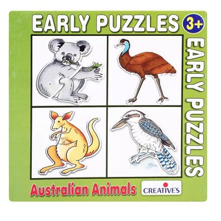Early Puzzle จิ๊กซอว์ภาพสัตว์สำหรับเด็ก