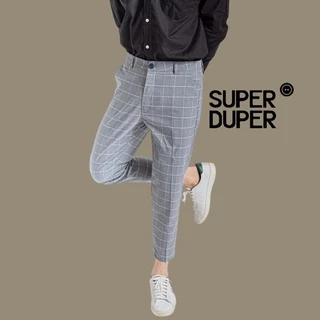 กางเกงขาเต่อ ขา5ส่วน SUPER DUPER ผ้ายืด (เอว 28-36)