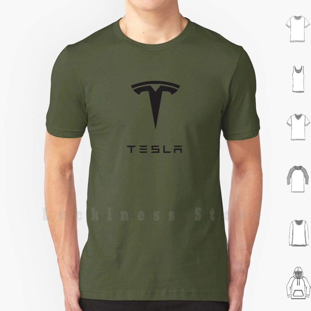 ผู้ขายที่ดีที่สุด Tesla Merchandise Diy พิมพ์ Tesla Merchandise Tesla Stuff เสื้อยืดผู้ชาย