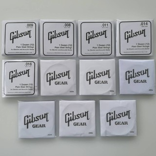 สายกีตาร์ GIBSON โปร่ง/ไฟฟ้า (ราคาต่อเส้น)