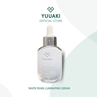 [เซรั่มไข่มุก ผิวใสเนียน สม่ำเสมอ]YUUAKI White Pearl Illuminating Serum 30ml. เซรั่มไข่มุก